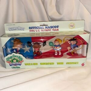 NIB Cabbage Patch Kids Olympikids Special Edition 1996 U.S. Olympic Team Set